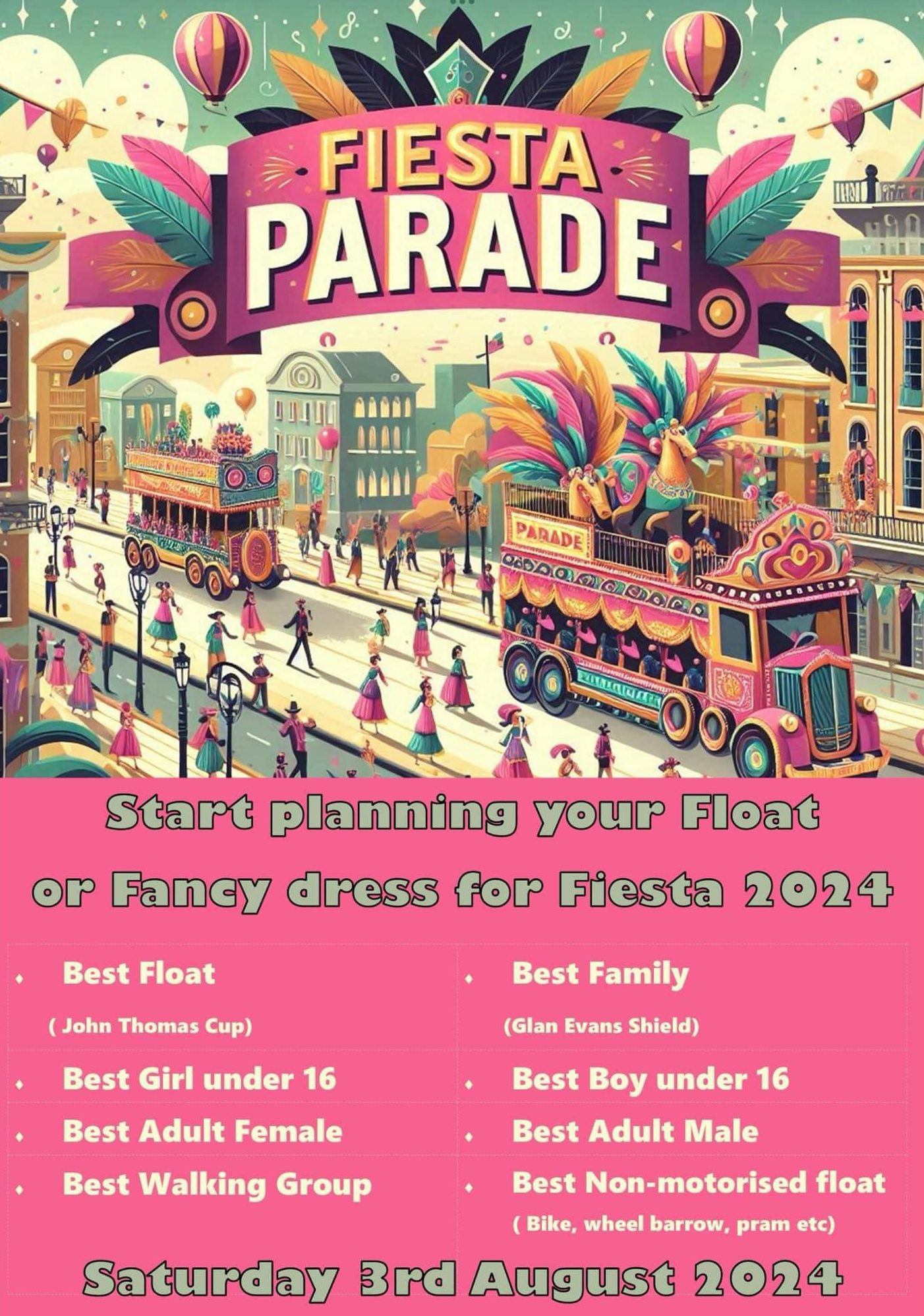 Fiesta Parade Llansteffan